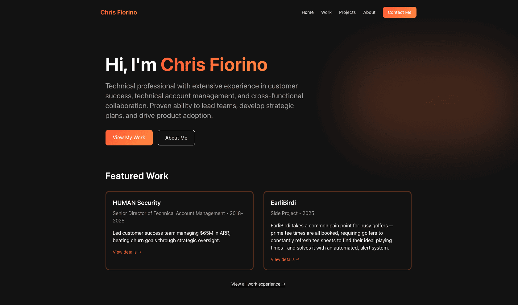 This Personal Portfolio Site